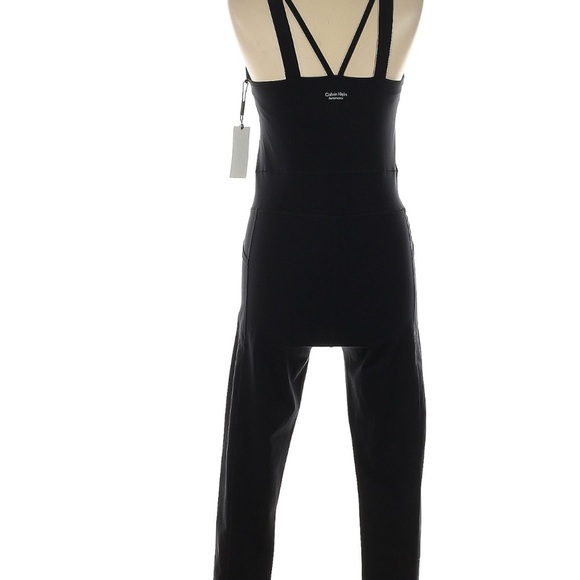 Calvin Kline Black Sleeveless Jumpsuit - EUC - Picture 2 of 3